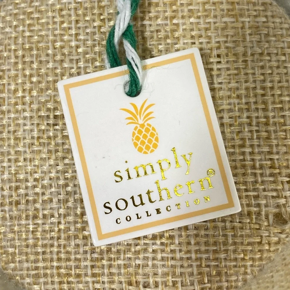 Simply Southern Gold and White Tag
